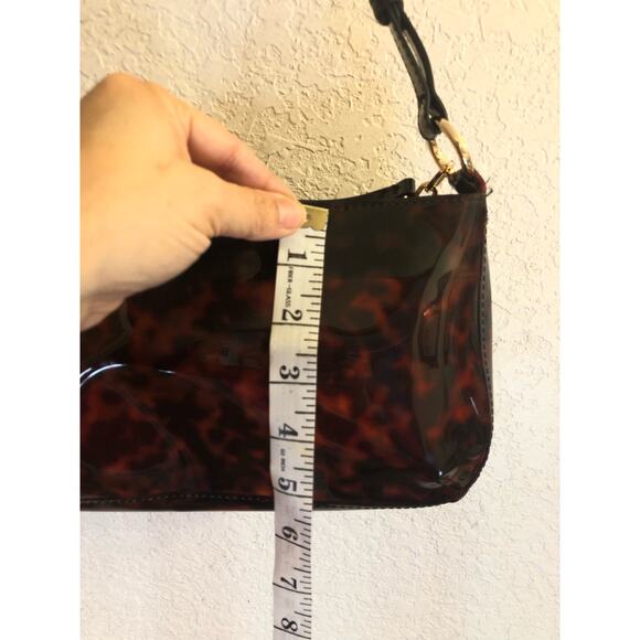 Zara Tortoiseshell Crossbody Bag with Gold Chain - Picture 10 of 11